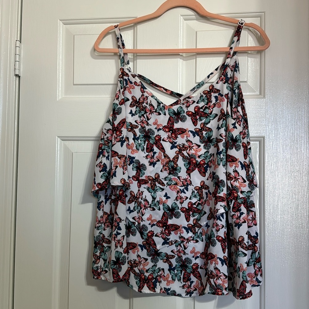 Torrid Georgette Tank Top